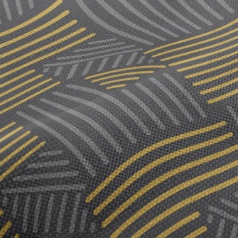 Two-color Staggered Lines Performance Linen