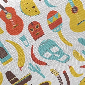 Dazzling Mexican Music Twill