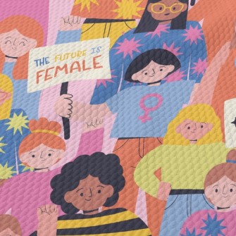 Girl Power Collection Birdseye Piqué