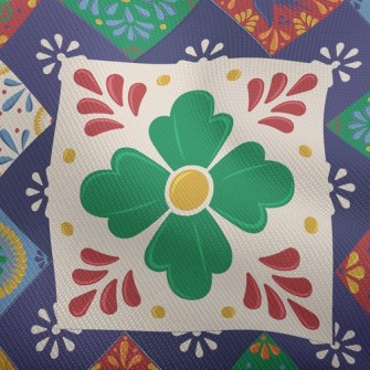 Mosaic Children&#39;s Flowers Dobby
