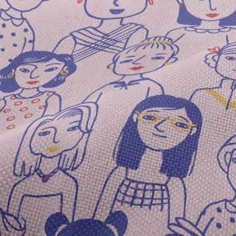 Smiling Girl Woman Performance Linen