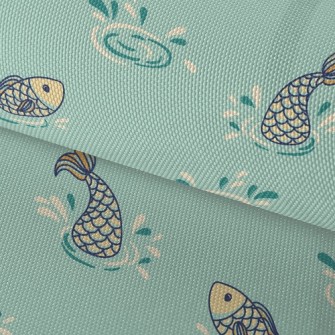 Jumping Fish Waterproof Oxford