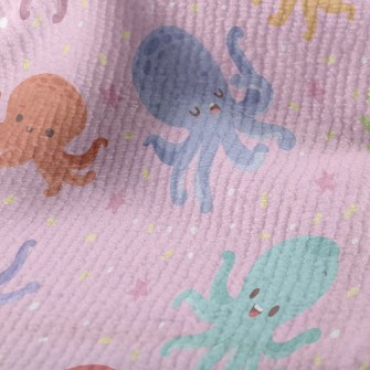 Colorful And Cute Octopus Terry
