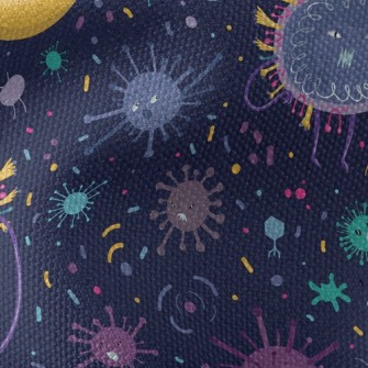Earth Eliminates Viruses Waterproof Canvas