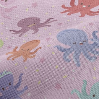 Colorful And Cute Octopus Performance Linen