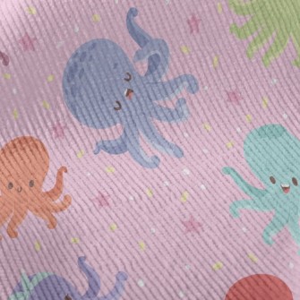 Colorful And Cute Octopus Standard Corduroy