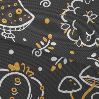 Scary Weird Poisonous Mushroom Waterproof Oxford
