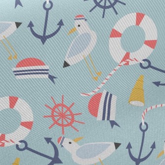 Seagull Sailor Hat Telescope Twill