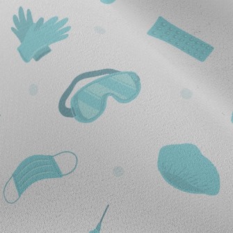 Goggles Mask Vaccine Chiffon