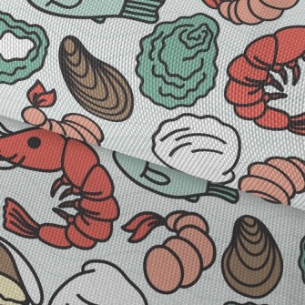 Deep Sea Lobster Shellfish Waterproof Oxford