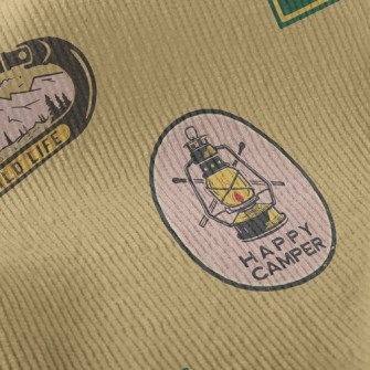 Mountain Climbing And Camping Standard Corduroy