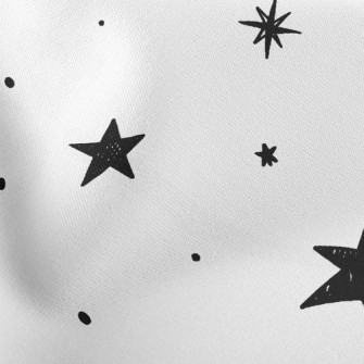 Shiny Doodle Stars Stretch Ponte