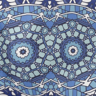 Mysterious Mosaic Damask Stretch Ponte