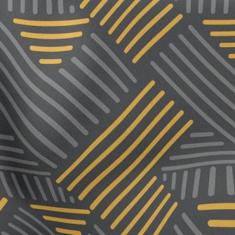Two-color Staggered Lines Stretch Ponte