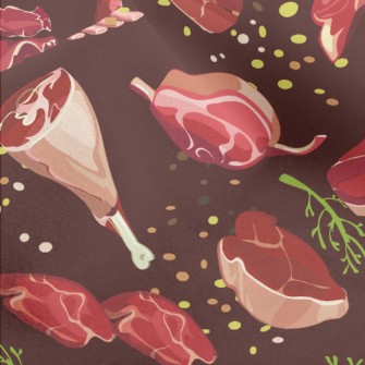 Premium Beef Cuts Micro Fleece