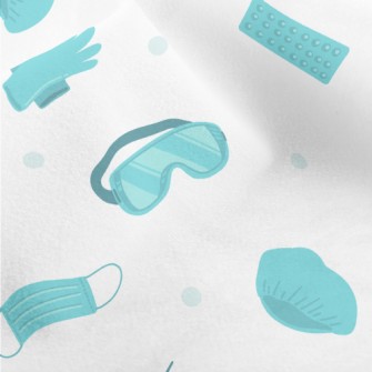 Goggles Mask Vaccine Micro Fleece