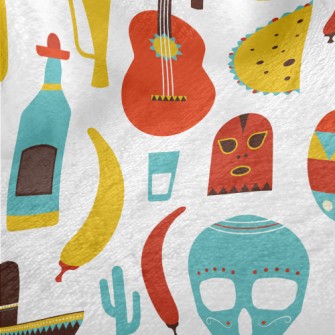 Dazzling Mexican Music Minky