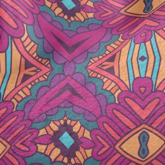 Weird Wind Damask Minky