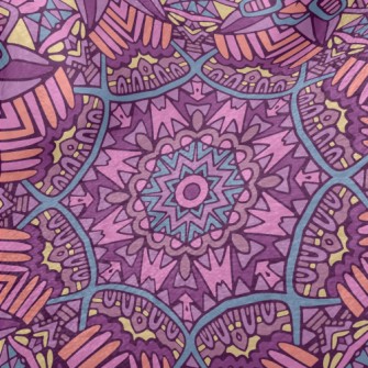 Brilliant Kaleidoscope Of Flow Minky