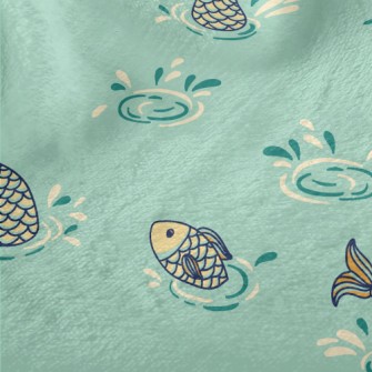 Jumping Fish Minky