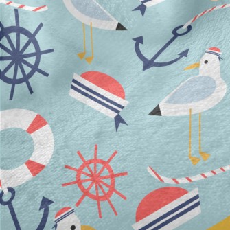 Seagull Sailor Hat Telescope Minky