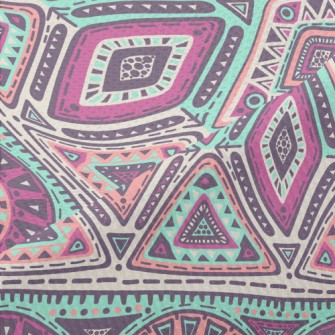 Magic Ethnic Style Piqué