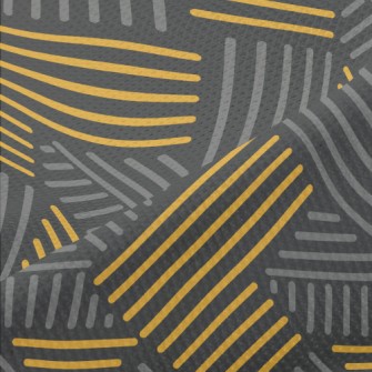 Two-color Staggered Lines Piqué