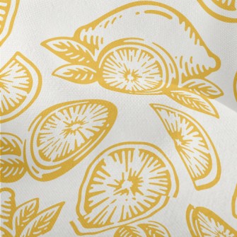 Sweet And Sour Lemon Lightweight Performance Linen