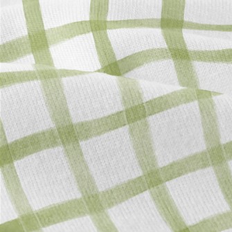 Watercolor Staggered Grid Modern Jersey