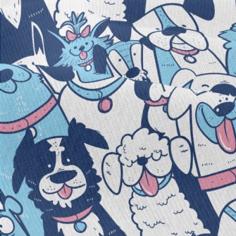 Playful Multi-expression Dog Modern Jersey