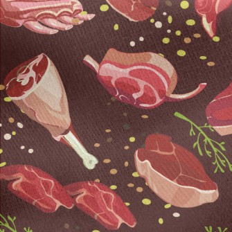 Premium Beef Cuts Jersey Backed Fleece