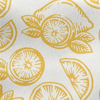 Sweet And Sour Lemon Jersey Backed Fleece