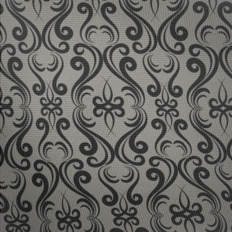 Mysterious Curved Damask Pongee