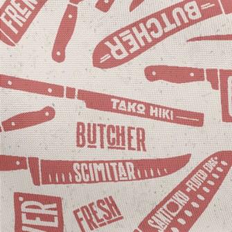 Various Kitchen Knives Pongee