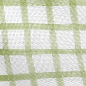 Watercolor Staggered Grid Pongee