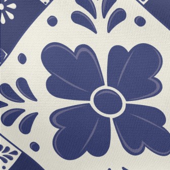 Simple And Elegant Tile Flower Pongee