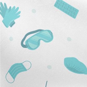 Goggles Mask Vaccine Pongee