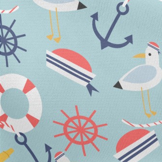 Seagull Sailor Hat Telescope Pongee