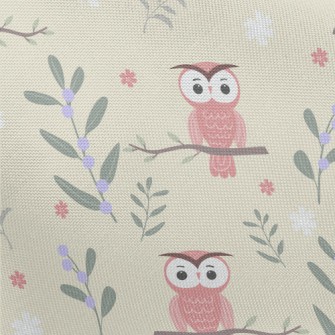 Daze Owl In Tree Pongee