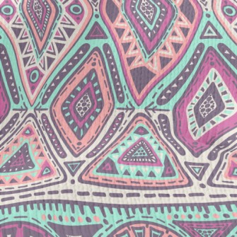 Magic Ethnic Style Stretch Jersey