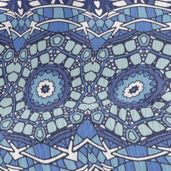 Mysterious Mosaic Damask Stretch Jersey