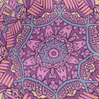 Brilliant Kaleidoscope Of Flow Stretch Jersey