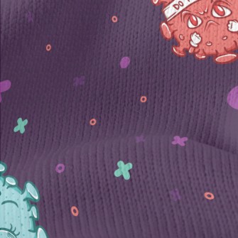 Scary Virus Doll Stretch Jersey