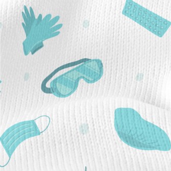 Goggles Mask Vaccine Stretch Jersey