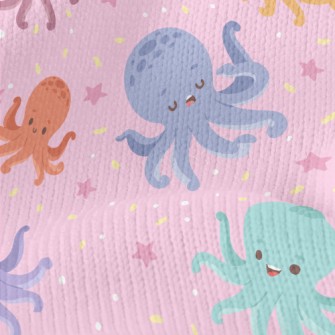 Colorful And Cute Octopus Stretch Jersey