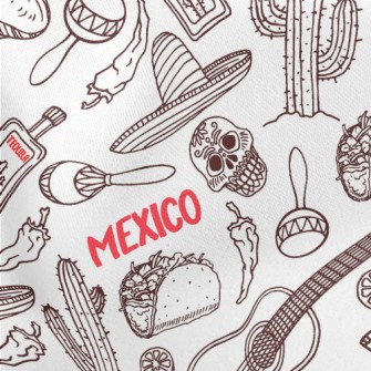 Mexican Passion Music Lightweight Cotton Poplin