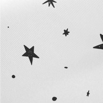 Shiny Doodle Stars Midweight Cotton Poplin