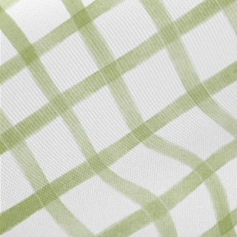 Watercolor Staggered Grid Midweight Cotton Poplin