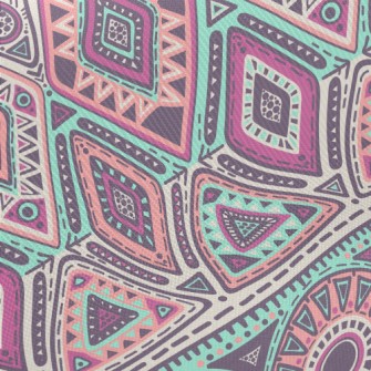 Magic Ethnic Style Midweight Cotton Poplin