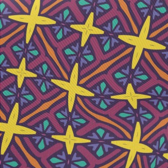 Mosaic Glass Decoration Midweight Cotton Poplin